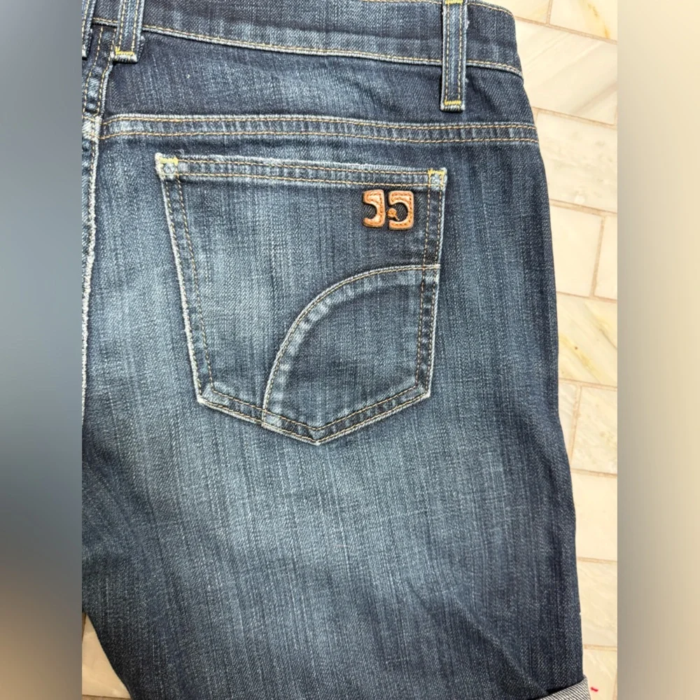 JOES JEANS Women’s Dark Denim The Best Friend Cuffed Denim Shorts - size 29 - Picture 8 of 8